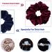 IVARYSS Extra Large Velvet Scrunchies for Thick Hair - 6 inch Big Elastic Bands, 4 Pack Neutral V-Neutral - Buy Online on GoSupps.com