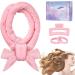 CORATED Heatless Curling Rod Headband - 60 Extra Long Soft Hair Curlers for Overnight Curls - No Heat Styling for Short & Long Hair - Pink - Buy Online on GoSupps.com