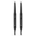 Eye Embrace Light Gray Eyebrow Pencils Bundle - Warm Betty & Cool Helen (2 Pack) | Waterproof, Double-Ended, Cruelty-Free - Buy Online on GoSupps.com