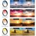 Apexel 52mm Filter Lens Kit for Smartphone Camera Canon Nikon Sony Olympus - Graduated Red Orange Yellow Blue CPL ND32 Star Lens - Buy Online on GoSupps.com