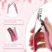 SVAASA Nail Clippers Professional Nail Clippers Straight Edge Acrylic Nail Tips Fake Nail Cutter Manicure Cutter Guillotine Cut False Nails (Color : One-Size Pink) - Buy Online on GoSupps.com