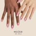 MEGIOR Pearl Jelly Purple Gel Nail Polish 15ML Shimmer Gel Polish 1PC White Glitter Nail Polish Gel Soak Off UV Gel Polish Translucent Color Neutral Gel Polish for Nail Art Manicure DIY at Home Pearl Pale Purple - Buy Online on GoSupps.com
