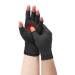 YOGINGO Fingerless Gloves for Women&Men - Compression Gloves for Arthritis - Providing Warmth and Compression to Promote Healing - Relieve Arthritis Pain Breathable Fabric Comfortable Fit(L Grey) L Grey- 1 Pair