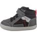 Geox Boy's B Gisli B Sneakers - 3.5 UK Child - Dark Grey/Black - Buy Online on GoSupps.com