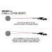 Monstrum Ultra Series 30mm Precision Offset Picatinny Scope Mount | 0 MOA - Buy Online on GoSupps.com