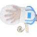 LIZEALUCKY Medical Hand Restraints Mitts for Dementia & Elderly - Breathable Mesh Thick Sponge Blue Safety Gloves - Buy Online on GoSupps.com