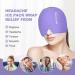 Healstok Headache Migraine Hat - Cold & Hot Therapy Ice Pack for Headaches - Purple - Buy Online on GoSupps.com