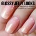 TOMICCA Pink Gold Glitter Gel Nail Polish - Soak Off UV Sparkle for Nail Art & Salon - GB112 E-pink Gold - Buy Online on GoSupps.com