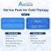 Atsuwell Microwave Heating Pad & Gel Ice Pack Combo - 2 Packs 14x7.5 for Hot Cold Therapy - Buy Online on GoSupps.com