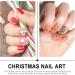 3 Boxes Nail Art Accessories Christmas Nail Decorations Creative Nail Decorations Nail Diamond Rhinestones for Nails Holiday Metal Nail Sticker Nail Gems and Charms Manicure Tools - Buy Online on GoSupps.com