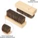 PATIKIL Horsehair Shoes Brush Square Handheld Polish Daubers for Leather Boots Cloth - Buy Online on GoSupps.com