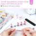 SAVILAND 500Pcs Gel Nail Tips with Nail Stand Press On - DIY Manicure Kit for Women - Buy Online on GoSupps.com