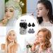 Makeup Sponge Set Soft Makeup Sponge Blender Sponges For Liquid Cream And Powder Powder Puff Long Lasting Beauty Sponge Wet & Dry Use For Women Black - Buy Online on GoSupps.com