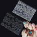 Adhesive Nail Tabs False Nail Glue 50-Sheet Stickers - Clear Acrylic Gelatin Double Sided Adhesive Tabs for Pressing Nails Waterproof Hulzogul Fingers (White) - Buy Online on GoSupps.com