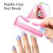 Sularpek 4 Pack Handle Grip Nail Brush - Fingernail & Toes Cleaning Brushes for Men and Women - Pedicure Nail Cleaner - Buy Online on GoSupps.com