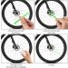 72 STK Bike Spoke Reflectors | 360 Visibility | Easy Assembly | White & Green for Standard Bicycles - Buy Online on GoSupps.com