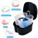 2 Pack Denture Case False Teeth Container with Brush Denture Cup False Teeth Holder Denture Bath Box Soaking Case Travel with Strainer Basket - Black and Blue Black & Blue - Buy Online on GoSupps.com