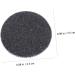 FRCOLOR 1 Grinder Frosted Sheet pedicure exfoliating sandpaper nail trimmer replacement pads drill bit replacement sandpaper discs round sanding discs suite Volcano Grinding replaceable 2.5x2.5cm Black - Buy Online on GoSupps.com