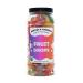 Fruit Drops (440g) Original Retro Boiled Sweets in a Gift Jar By Bentley & Ackerman Sweet shop. Quality Confectionery.