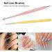 Nail Art Brushes Set for Precision Nail Design - Includes Gel Brush, Dotting Pen, Liner Brush - Buy Online on GoSupps.com