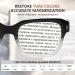 Eyekepper 4-Pack Oversized Reading Glasses for Women | Large Frame +2.00 Reading Aid - Best Value 4pc Mix - Buy Online on GoSupps.com