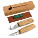 BeaverCraft S01 Wood Spoon Carving Knives Set Spoon Making Tools Kit Whittling Knife Hook Knife Right-handed Bowl Cup Kuksa for Beginners Woodworking Professional Wood Carving Kit Right-Handed Wood Carving Tools Kit