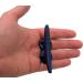 Nautical Blue Cast Iron Boat Cleat Wall Hooks - Set of 3 | 3.5 Inches - Buy Online on GoSupps.com