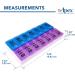 Apex Twice-A-Day Weekly Pill Organizer Weekly Pill Organizer 2 Times a Day Color-Coded Easy-Open See-Through Lids Organize Medication or Vitamins by AM PM or Morning and Bedtime Berry/Blue - Buy Online on GoSupps.com