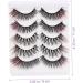 5 Pairs Colored False Eyelashes Faux Eyelashes Fake Colored Lashes Colorful Eyelashes 3d Festival Colored Lashes Faux Colored Lashes 8d Imitation Artificial Comics - Buy Online on GoSupps.com