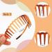 Jaciya Zig Zag Comb Headbands 6-Pack - Black/Brown Plastic Headbands for Women, Girls - Perfect Curly Hair Accessories - Buy Online on GoSupps.com