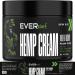 Maximum Strength Hemp Cream for Muscle, Joint, and Back Pain Relief - 8oz - Made in USA - Buy Online on GoSupps.com