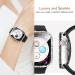 Cuteey 2 Pack Bling Case & Screen Protector for Apple Watch SE/Series 6/5/4 - Full Protection 40mm Clear/Clear - Buy Online on GoSupps.com