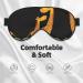 Giraffe Print Unisex Eye Mask | Soft Travel Comfort Shade for Yoga & Shift Work - Buy Online on GoSupps.com