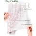 JARLINK Vinyl Transfer Tape 12'' x 70 Feet with Red Alignment Grid | Clear Medium Tack for Windows, Walls, Stickers, Decals - Buy Online on GoSupps.com