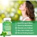 Organic Chlorophyll Gummies with Supergreens - Natural Antioxidant, Energy Boost, Immune Support - 2 Pack (120 Vegan Gummies) - Buy Online on GoSupps.com