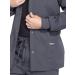 Cherokee Men's Snap Front Jacket - Long Sleeve Rib-Knit Collar/Cuffs - XX-Large Big Pewter - Buy Online on GoSupps.com