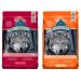 Blue Buffalo Wilderness High Protein Grain Free Natural Adult Dry Dog Food (Salmon 10.8 Kg + Chicken Large Breed 10.8 Kg)