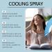  Pruojhw Refreshing Mist - 50ml Sports Cooling Spray - Hydrating Liquid Icy Mist with UV Protection for Instant Cooling During Activities in Hot Weather - Buy Online on GoSupps.com