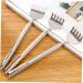 Frcolor 6-St Telescopic Back Massage Rake Stainless Steel Scratch Tool for Itching Relief | Adjustable Back Scratcher for International Shipping - Buy Online on GoSupps.com