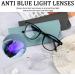 Buy 2 Anti-Blue Light Glasses for Men & Women - Foldable Blue Light Blocking for Reading & Gaming - Reduce Visual Fatigue & Block Device Radiation - Buy Online on GoSupps.com