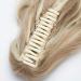 Sego Ponytail Extension - Voluminous Wavy Hair Piece in Sandy Blonde & Blond Bleach (110g 30cm) - Realistic Braid Hair Extensions for Ultimate Style - Buy Online on GoSupps.com