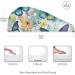Flowers Butterfly Hair Towel 2 Pack | Super Absorbent Quick Dry Hair Turbans for Women & Girls - Buy Online on GoSupps.com