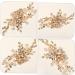 Housoutil Flower Comb Wedding Flower Hairpin Bride Hair Clip Women Crystal Hair Comb Rhinestone Hair Clips Pearl Hair Pin Pearl Hair Clip Tiara Women's Zinc Alloy Accessories Rhinestones - Buy Online on GoSupps.com