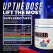 Man Sports Pump Powder Blue Bomb-Sicle Flavored Workout Enhancer Drink Mix (30 Days Supply) - Stimulant Free, 30 Servings - Buy Online on GoSupps.com