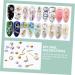 FRCOLOR 63 Boxes Nail Art Accessories Nail Accessories Manicures Decoration Nail Studs Diy Manicure Ornament Stickers for Nails Rhinestone Stickers Rivets 3d Japanese Zinc Alloy Disc White - Buy Online on GoSupps.com