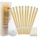10 Pcs Ear Pick Ear Cleansing Tool Set Ear Curette Earwax Removal Kit with a Small Cleaning Brush and Storage Box