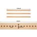 Wooden Bow Maker Tool with U-Shaped Scissor and Twist Ties - Ideal for DIY Crafts & Holiday Decorations - Buy Online on GoSupps.com
