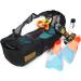 MOOCY XL Mesh Duffel Bag for Dive, Scuba, Snorkeling & Gym - Heavy Duty Beach Tote with Side Pockets and Zipper - Black - Buy Online on GoSupps.com