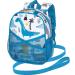 CCJPX Toddler Backpack with Leash 9.5" Baby Boys Dinosaur Safety Harness Leashes Small Bag 9.5" Dinosaur White