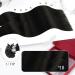 Moresoo Black Real Hair Extensions - 50g U-Tip Keratin Fusion Extensions (1g Bundles 55cm #1B Remy) for Natural Look - Buy Online on GoSupps.com